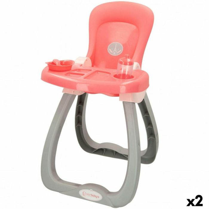 Trona Colorbaby 30 x 54 x 34,5 cm 2 Unidades Trona Colorbaby 30 x 54 x 34,5 cm 2 Unidades
