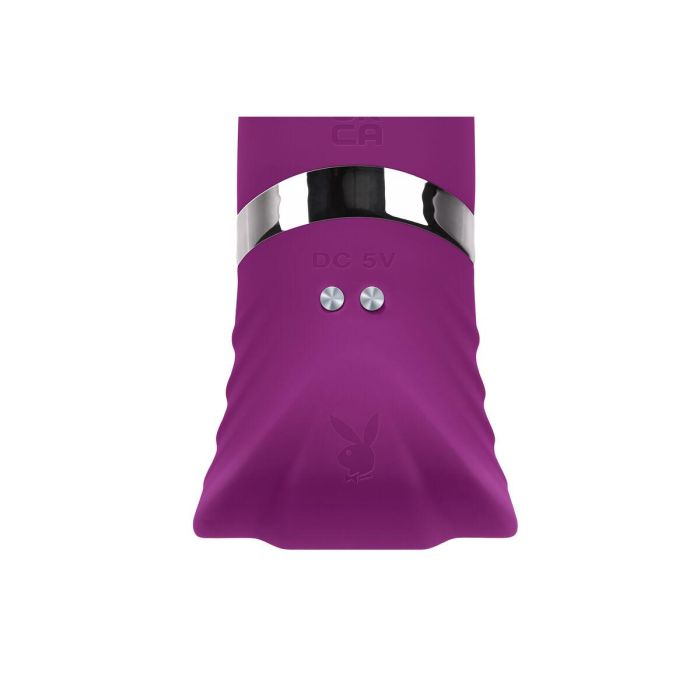 Vibrador Punto G Playboy Playboy Morado 4 Vibrador Punto G Playboy Playboy Morado 4