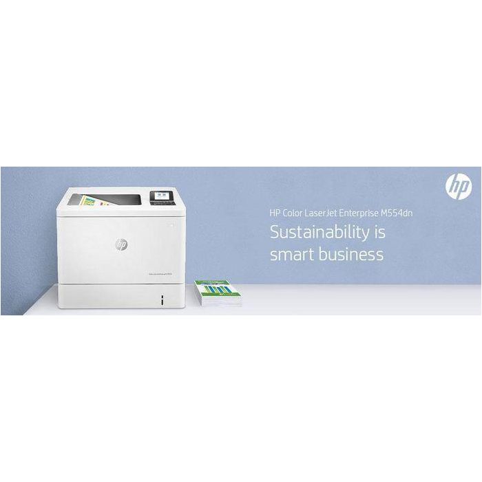 HP Impresora laser color laserJet Enterprise M554dn