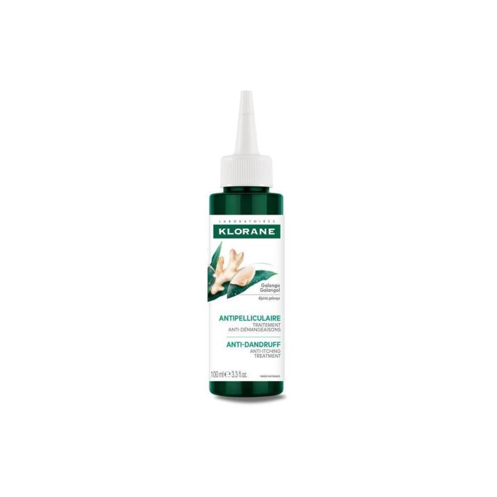 Klorane Galanga Tratamiento Anticaspa y Antiprurito Sin Enjuague 100 ml - Alivia Picor Cuero Cabelludo