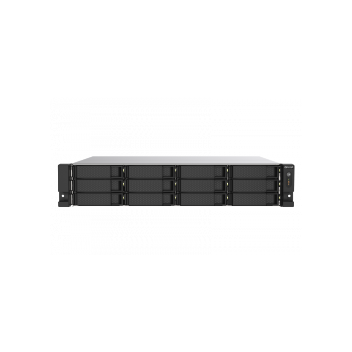 QNAP TS-1273AU-RP-8G servidor de almacenamiento NAS Bastidor (2U) Ethernet Negro, Gris V1500B QNAP TS-1273AU-RP-8G servidor de almacenamiento NAS Bastidor (2U) Ethernet Negro, Gris V1500B