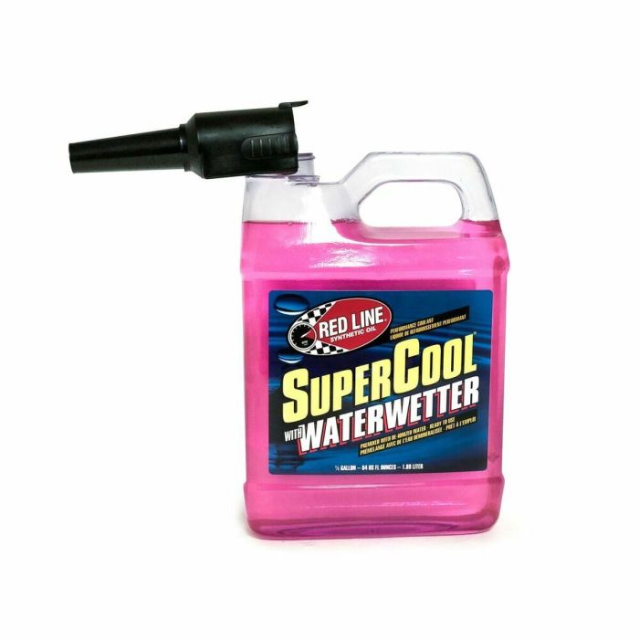 Red Line REDL80205 Refrigerante Supercool Extreme WaterWetter 1.8 L premezclado para motocicleta, ATV y kart, protege contra óxido y corrosión
