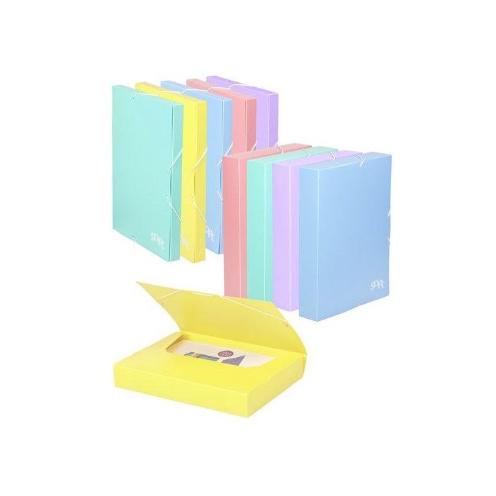 Carpeta De Proyectos Carchivo Soft Pp Fº Gomas 5 Cm Surtido (5 Col.) (Set de 10)