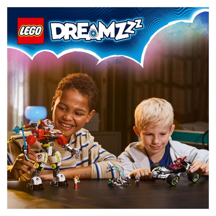 LEGO 71497 DREAMZzz Meca Tigre de Cooper y Bólido de Zero, Juego de Construcción, 1006 Piezas, 9+ Años