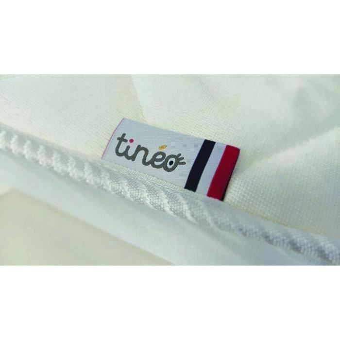 Tineo Colchón bebé climatizado 70 x 140 cm TIN3275054961134 Grosor 11 cm con sábana bajera y protector de colchón