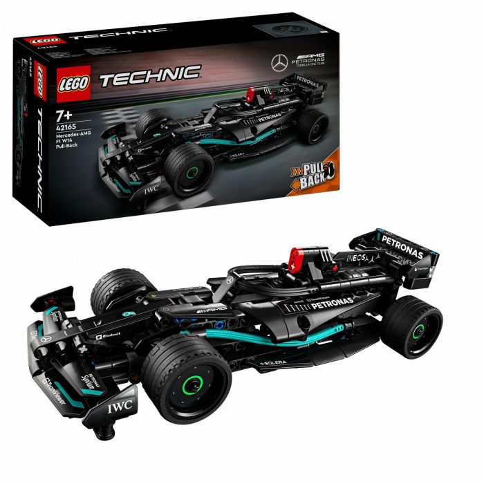 LEGO 42165 Technic Mercedes-AMG F1 W14 E Performance Coche de Carreras Juguete Pull-Back Set de Construcción +7 Años 14