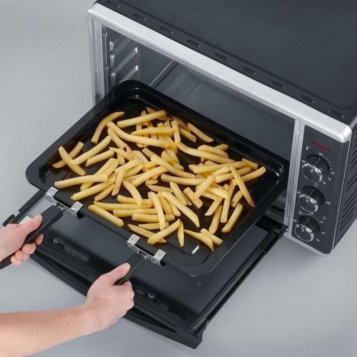 Mini horno calor severin to2058 girando 42 L, piedra de pizza y giros, horno posable 1,800 W, temporizador de 120 minutos, negro/acero inoxidable 1 Mini horno calor severin to2058 girando 42 L, piedra de pizza y giros, horno posable 1,800 W, temporizador de 120 minutos, negro/acero inoxidable 1