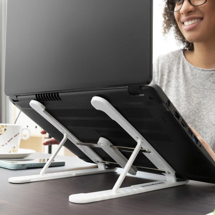 Soporte Plegable y Regulable para Portátil Flappot InnovaGoods 13 Soporte Plegable y Regulable para Portátil Flappot InnovaGoods 13