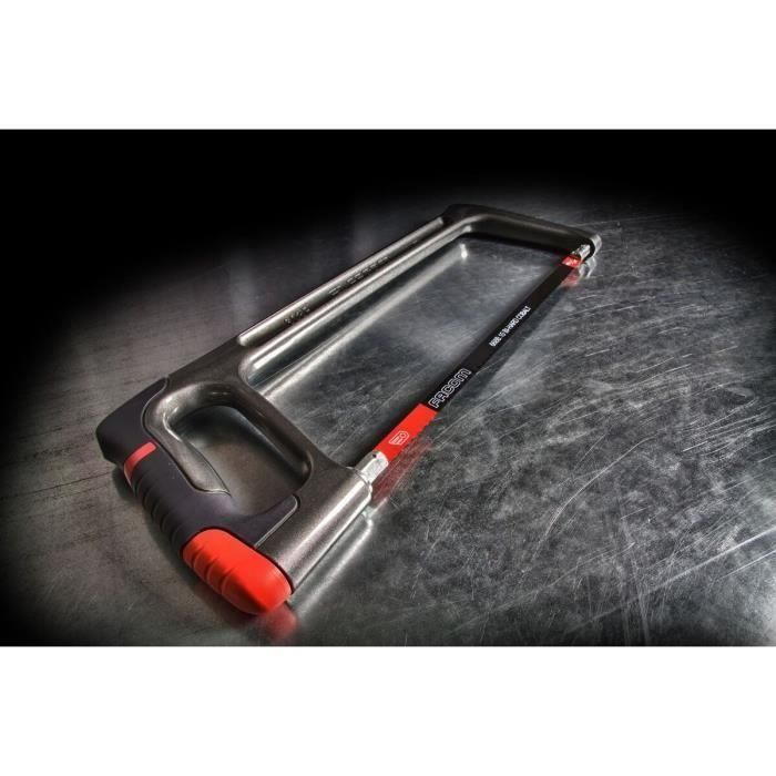 FACOM 603FPB Marco de sierra para metales con tensión automática 110 kg, arco de aluminio y mango ergonómico para hojas 300mm 2 FACOM 603FPB Marco de sierra para metales con tensión automática 110 kg, arco de aluminio y mango ergonómico para hojas 300mm 2