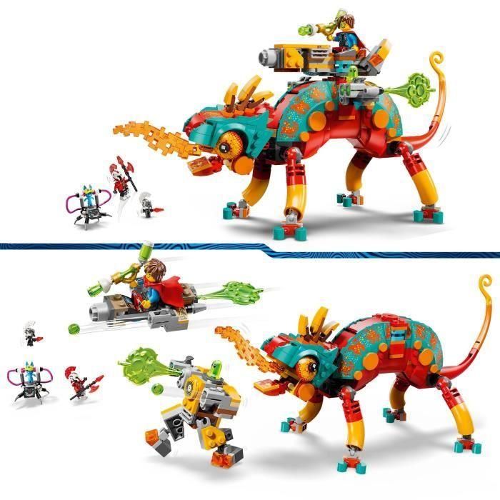 LEGO 71492 DREAMZzz Camaleón Llameante de Mateo, Set de Construcción 2 en 1 Transformable en Guardián o Reactor 2 LEGO 71492 DREAMZzz Camaleón Llameante de Mateo, Set de Construcción 2 en 1 Transformable en Guardián o Reactor 2