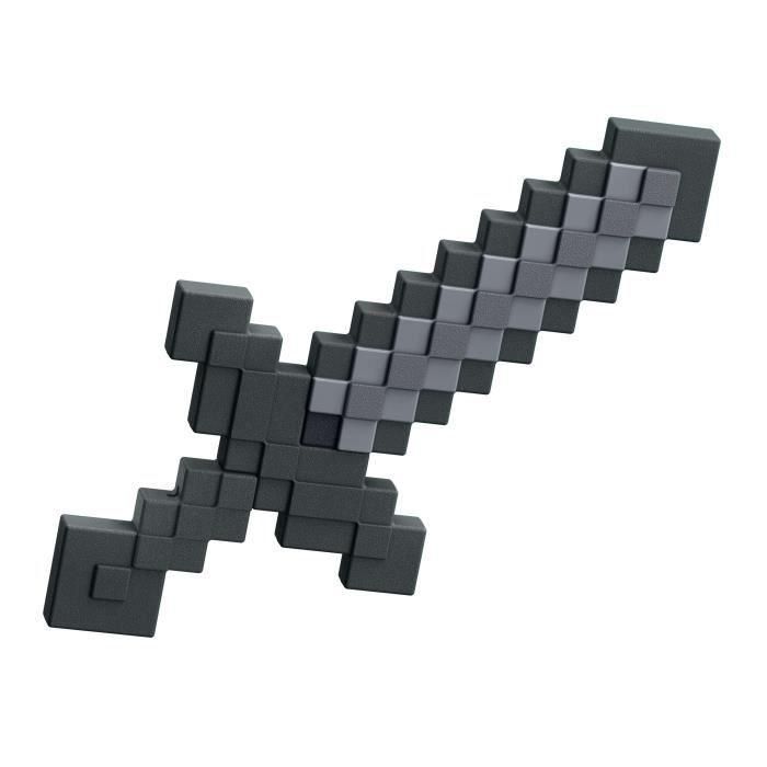 Figura Minecraft Espada De Piedra Jcv19 Mattel 5