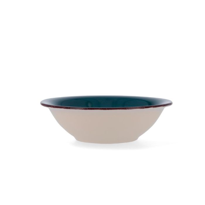 Quid Bol Cerámico Zafiro Vita 18 cm Azul, 6 Unidades, Pintado a Mano, Apilable, Apto Microondas y Lavavajillas, para Grandes Raciones 1 Quid Bol Cerámico Zafiro Vita 18 cm Azul, 6 Unidades, Pintado a Mano, Apilable, Apto Microondas y Lavavajillas, para Grandes Raciones 1