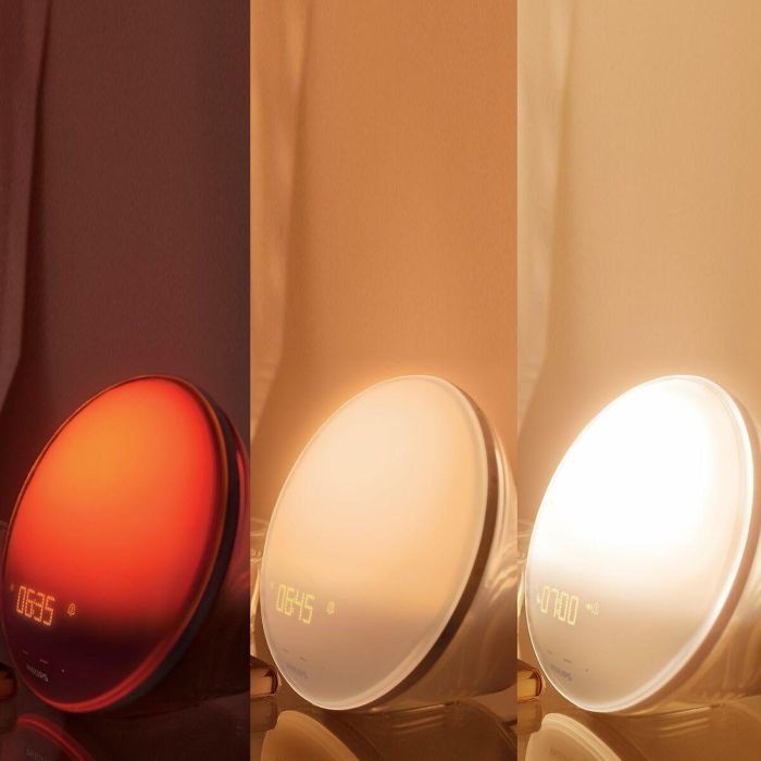 Philips HF3521/01 Simulador de Amanecer con 6 Sonidos Naturales y Luz Nocturna, Inalámbrico 4 Philips HF3521/01 Simulador de Amanecer con 6 Sonidos Naturales y Luz Nocturna, Inalámbrico 4