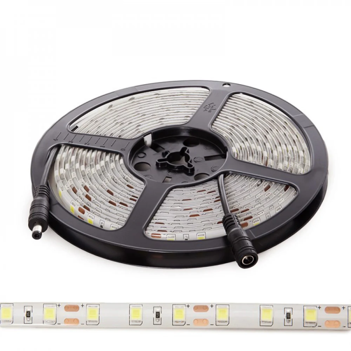 Tira LED SMD5054 100W 6.900Lm 6000K 12VDC IP65 5M 60LED/M CRI85 [CA-60-5054-12-IP65-CW] Iluminación Potente Exterior 1