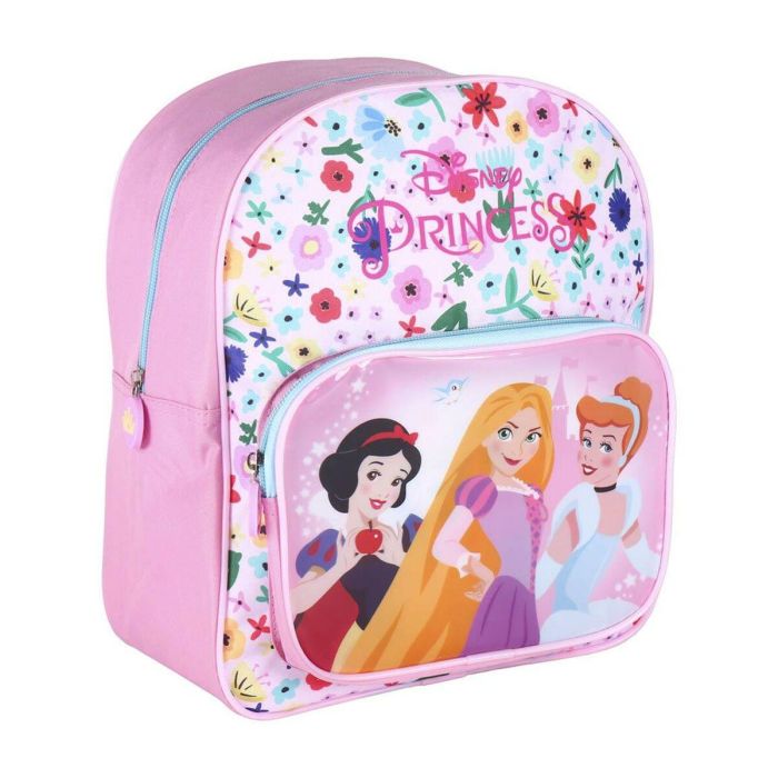 Mochila Escolar Disney Princess Rosa 25 x 30 x 12 cm