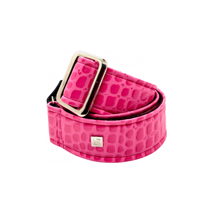 GETM Correa Guitarra Bajo Aussie Gator Bubble Pink 1