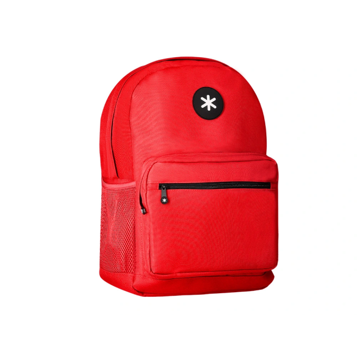 Antartik Mochila Escolar Roja 320x140x430 mm con Bolsillo Portátil 15.6" y Múltiples Bolsillos 3