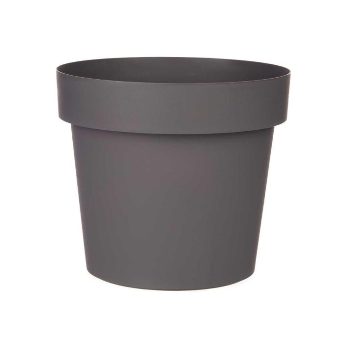 Maceta Plastico Gris 25Cm Diam Ibergarden (12 Unidades) 1 Maceta Plastico Gris 25Cm Diam Ibergarden (12 Unidades) 1