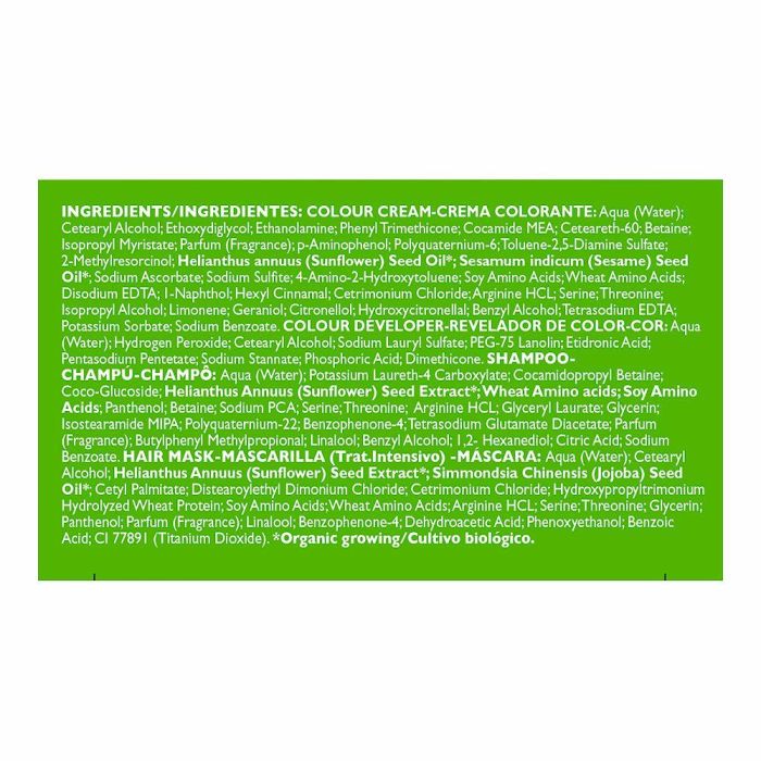 Natur Vital Tinte Permanente COLOURSAFE #6.43 Avellana Cabello 150ml - Coloración Natural Sin Amoníaco con Queratina Vegetal y Aloe Vera