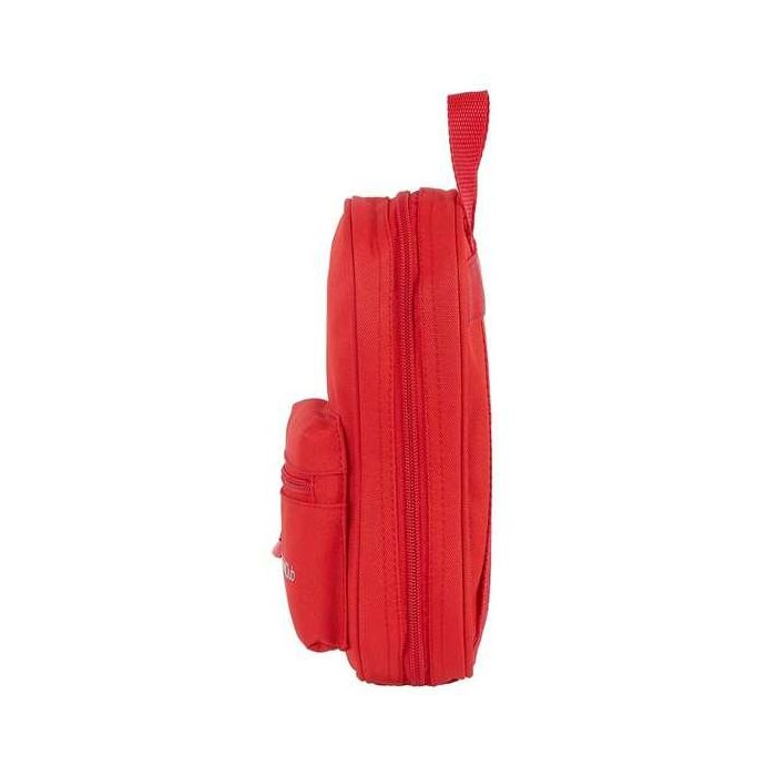 Plumier Mochila Sevilla Fútbol Club M747 Rojo 12 x 23 x 5 cm (33 Piezas) 2