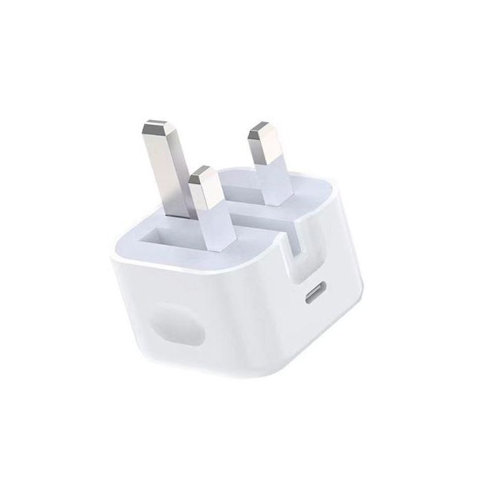 CoreParts Cargador de Corriente USB-C 20W PD QC3.0 para Móviles y Tablets, Blanco (5V-12V/1.6A-3A)