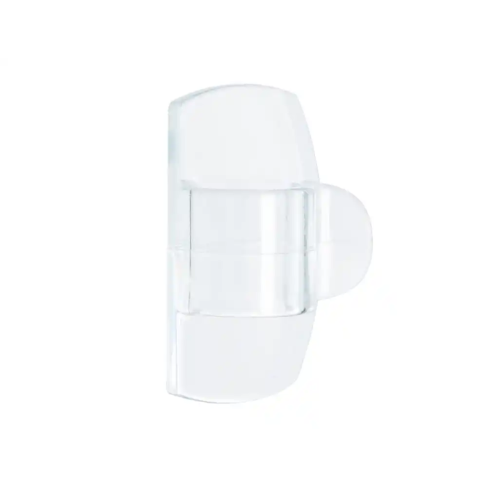 Command 17017clr Clips Redondos Transparentes para Cables, 19 x 32 x 13 mm, 4 uds + 5 tiras 2