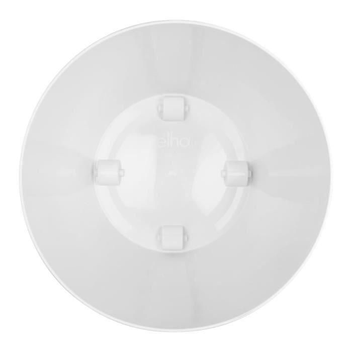 Maceta redonda ELHO Bruselas Wheels 47 - Blanco - Ø 47 x H 44 cm - interior - 100% reciclado 3 Maceta redonda ELHO Bruselas Wheels 47 - Blanco - Ø 47 x H 44 cm - interior - 100% reciclado 3