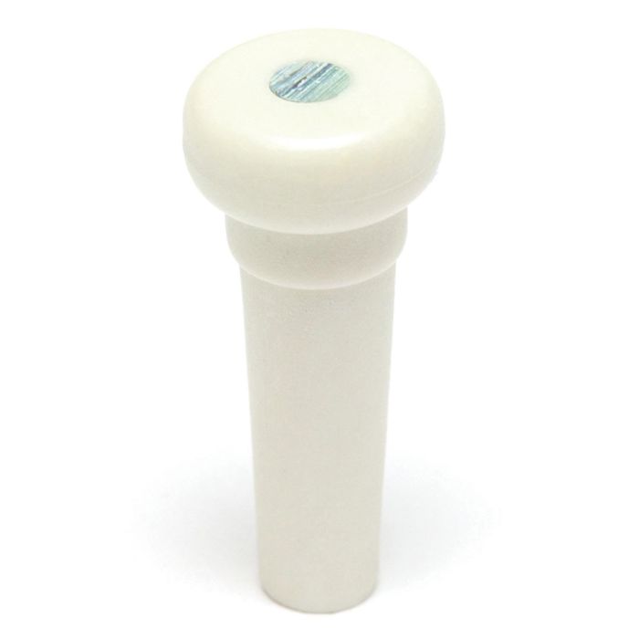 Graphtech Tusq End Pin White / Paua Dot