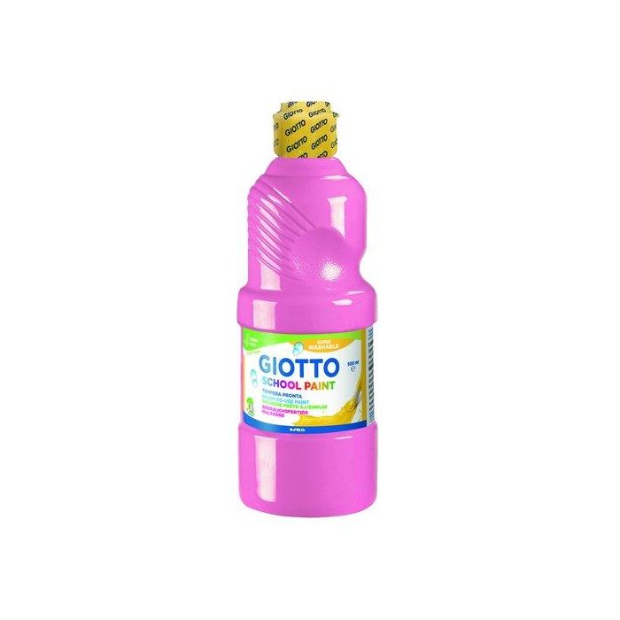 Giotto Témpera Escolar Lavable Rosa 500 mL