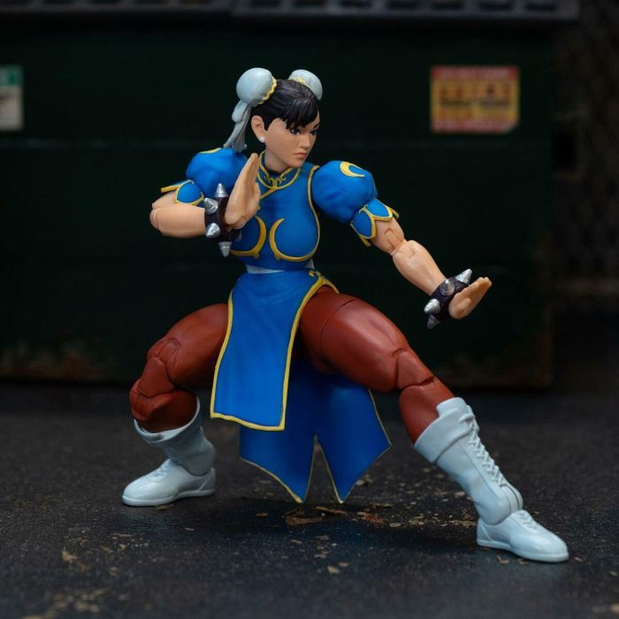 Figura street fighter ii chun-li artículada 15 cm 3