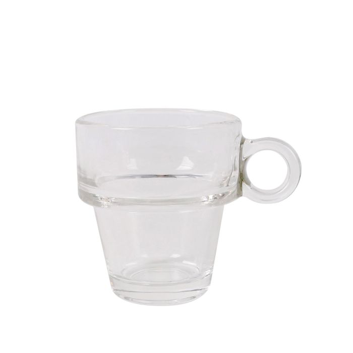 La Mediterranea Set 3 Tazas Cafe 90Ml Colección Tower Medidas 8.4x6x6 cm (24 Cajas)