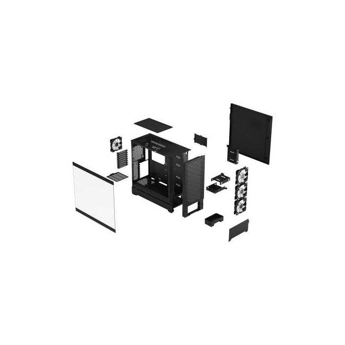 Fractal Design FD-C-POR1X-06 Torre PC Negra ATX, EATX, micro ATX, Mini-ITX 11 Fractal Design FD-C-POR1X-06 Torre PC Negra ATX, EATX, micro ATX, Mini-ITX 11