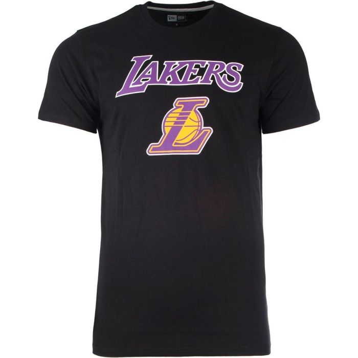 Camiseta de Manga Corta New Era TEAM LOGO TEE LOSLAK BLK 11530752 Negro Camiseta de Manga Corta New Era TEAM LOGO TEE LOSLAK BLK 11530752 Negro