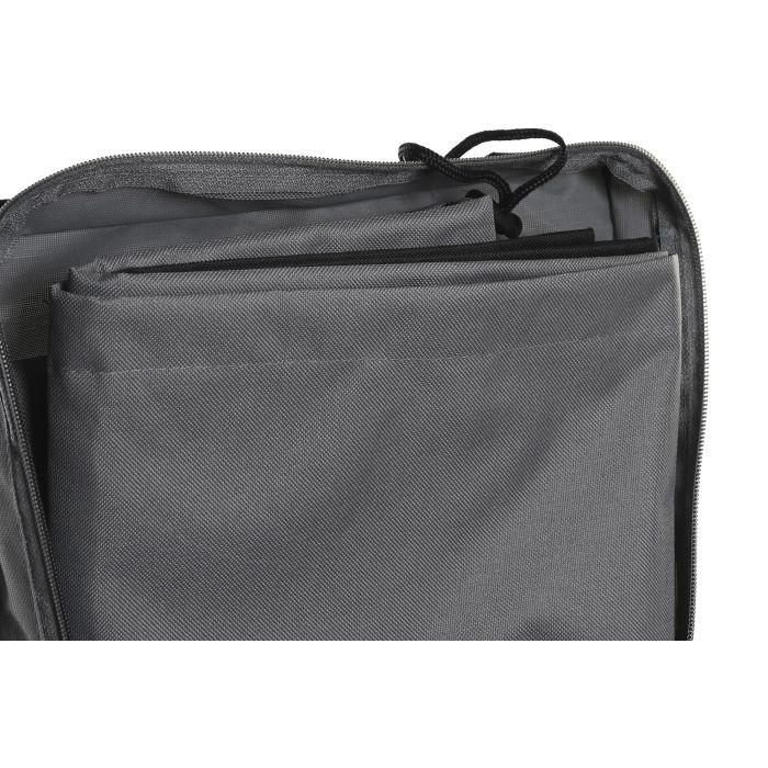 DKD Home Decor Funda Protectora de Poliéster para Mesa Redonda de Terraza y Jardín 600D Gris Oscuro 132x75x132 cm 2 DKD Home Decor Funda Protectora de Poliéster para Mesa Redonda de Terraza y Jardín 600D Gris Oscuro 132x75x132 cm 2