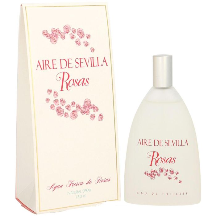 AGUA DE SEVILLA Rosas Agua Fresca de Rosas Eau de Cologne 150 ml Vaporizador 10