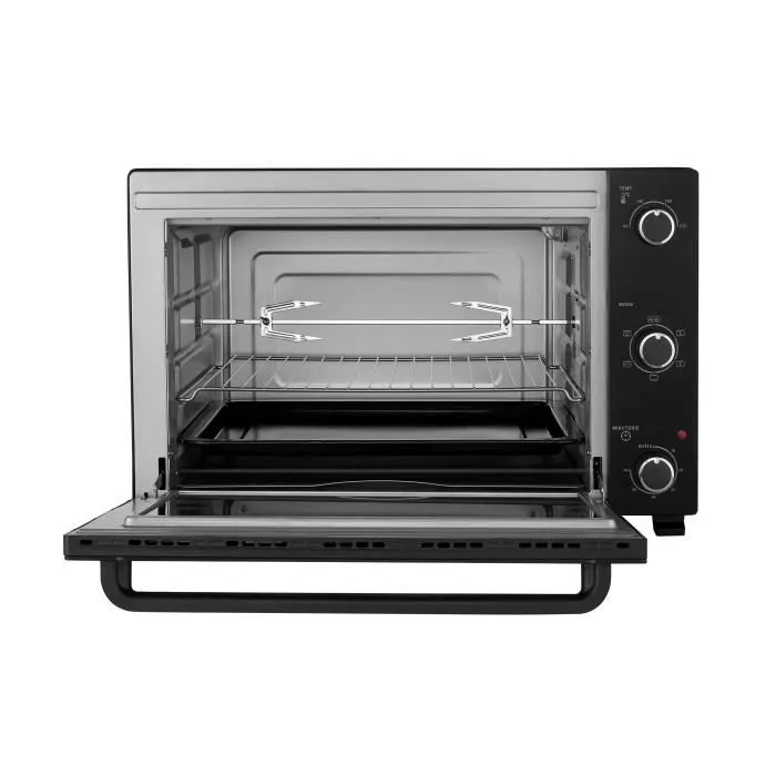 Continental Edison Mini horno eléctrico - Convección natural - CEMF60B3 - Negro - 60x39x48 cm 1
