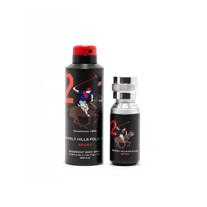 Beverly Hills Polo Club Homme Nº2 Eau de Toilette 50ml + Desodorante Spray 175ml
