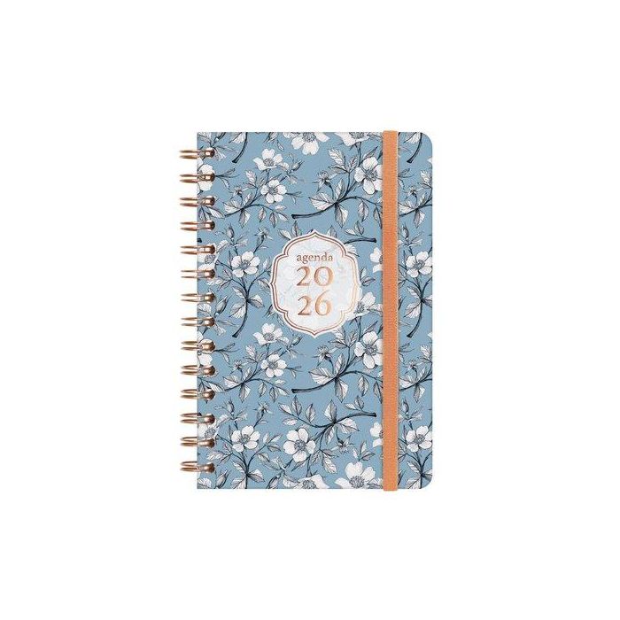 Agenda Anual (2026) Catalan Finocam Espiral You Wire-O Tapa Extra Con Goma E5 117X181 S/V Apais. Cotton