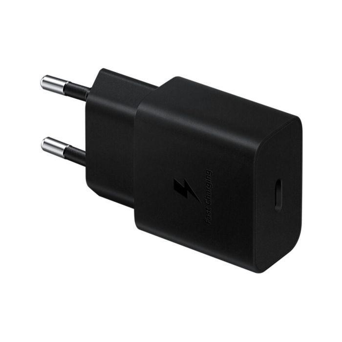 Samsung Cargador Pared 15W USB-C Negro + Cable USB-C a USB-C 1M Negro EP-T1510XBEGEU