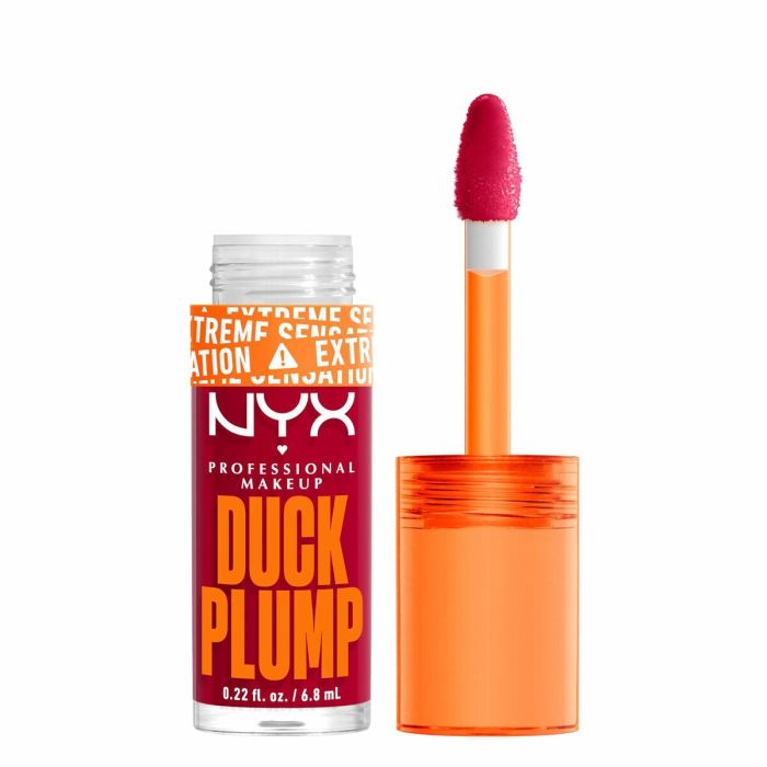 NYX PROFESSIONAL MAKE UP DUCK PLUMP Brillo de Labios con Volumen Extremo para Labios Voluptuosos, Tono #hall of flame, Vegano, 6,8 ml 0 NYX PROFESSIONAL MAKE UP DUCK PLUMP Brillo de Labios con Volumen Extremo para Labios Voluptuosos, Tono #hall of flame, Vegano, 6,8 ml 0