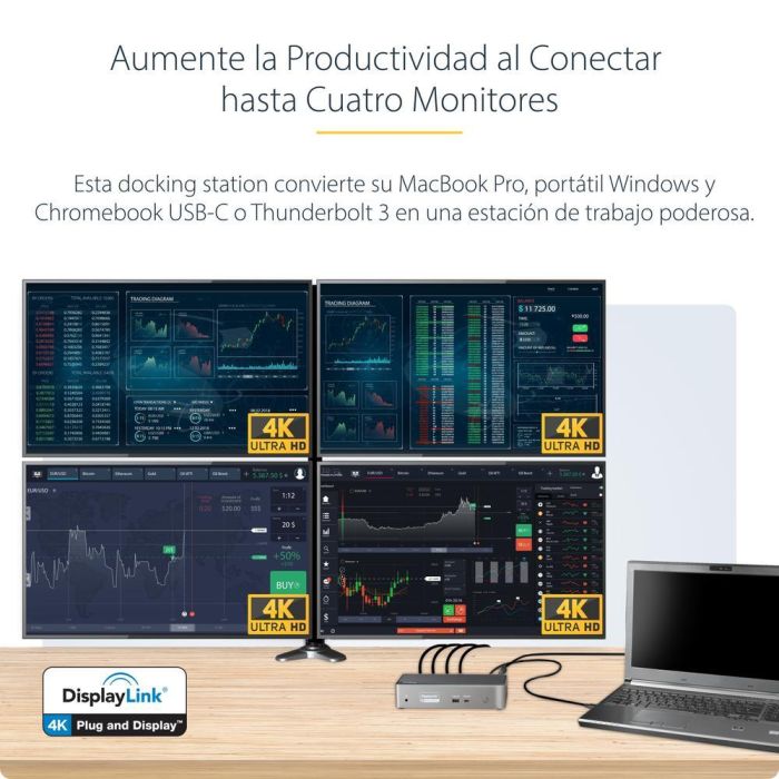 Hub USB Startech DK31C4DPPDUE 7