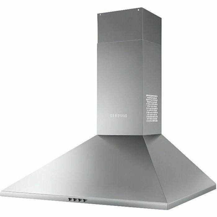 Samsung NK24M3050PS Campana de Pared Decorativa 60cm Gris con Potencia de Succión 512 m³/h y 3 Velocidades