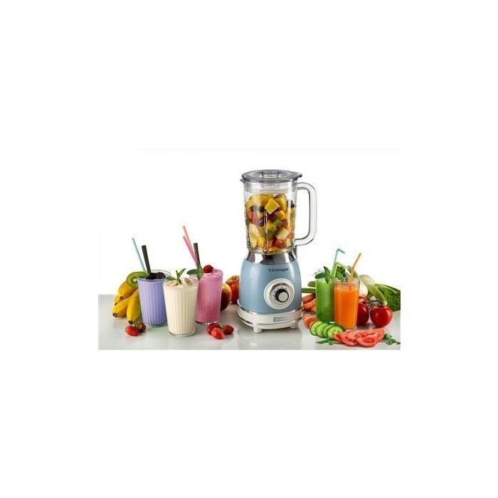 Ariete 583/05 Batidora de Vaso Vintage Azul - 4 Velocidades, Vaso de Vidrio 17 Ariete 583/05 Batidora de Vaso Vintage Azul - 4 Velocidades, Vaso de Vidrio 17