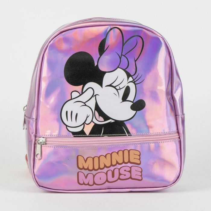 Cerdá Mochila Casual Iridiscente Minnie 23 x 20 x 8 cm Rosa 7 Cerdá Mochila Casual Iridiscente Minnie 23 x 20 x 8 cm Rosa 7