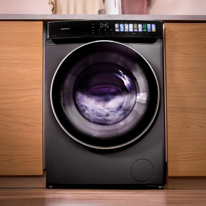 Lavadora Cecotec Bolero DressCode 9970 Direct Drive Steel 1400 rpm 9 kg