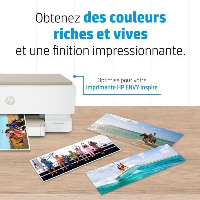 HP Papel fotográfico satinado avanzado 250 g/m² 4x12 pulg. (101x305 mm) 10 hojas 2