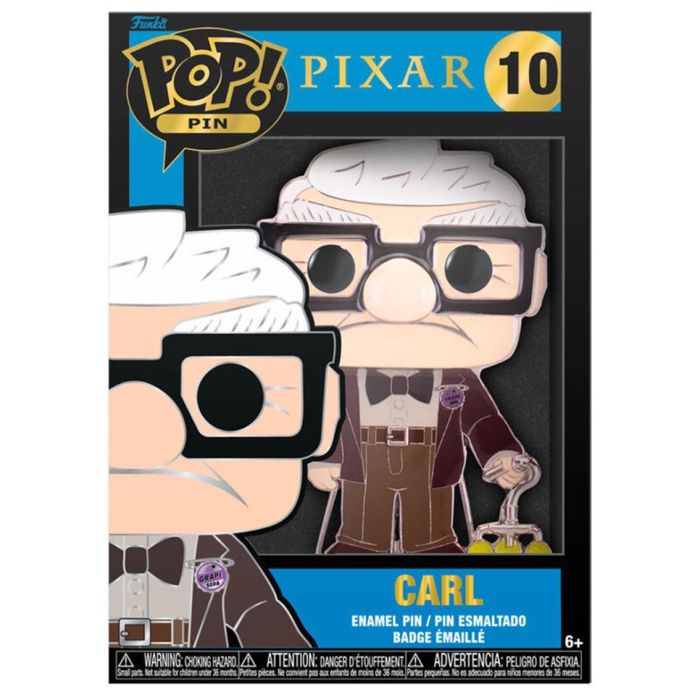 Loungefly Pop Pin Funko Disney Up - Carl, Colección POP!, Chapa de metal esmaltado, 10 cm 2