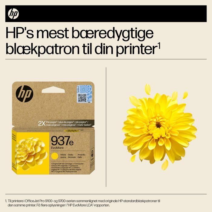 HP 937e Cartucho de Tinta Original EvoMore Amarillo 16