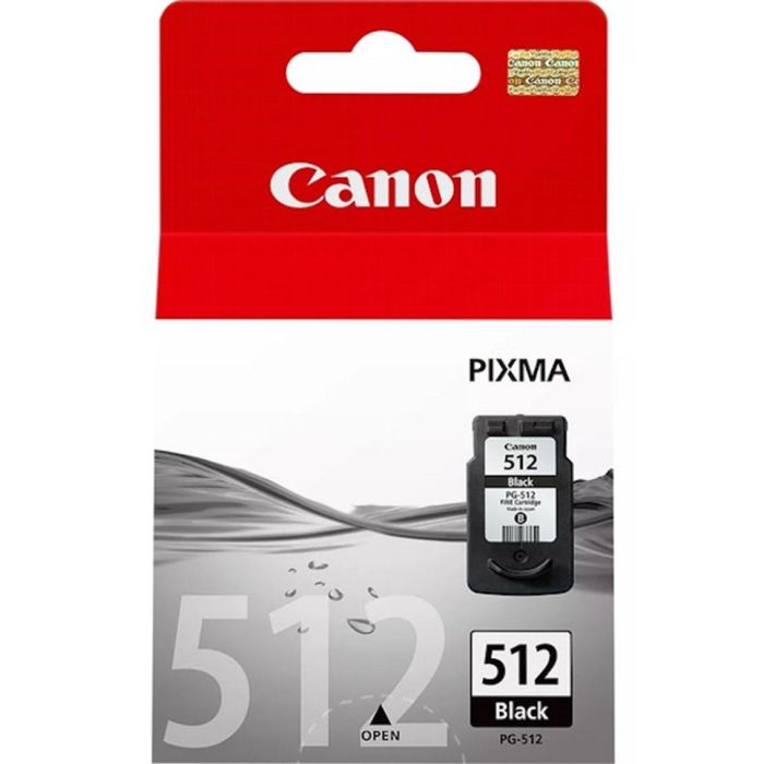Canon PG-512 Cartucho de Tinta Original Negro para Canon Pixma MP240, MP260, MP480, MP490 – 400 Páginas