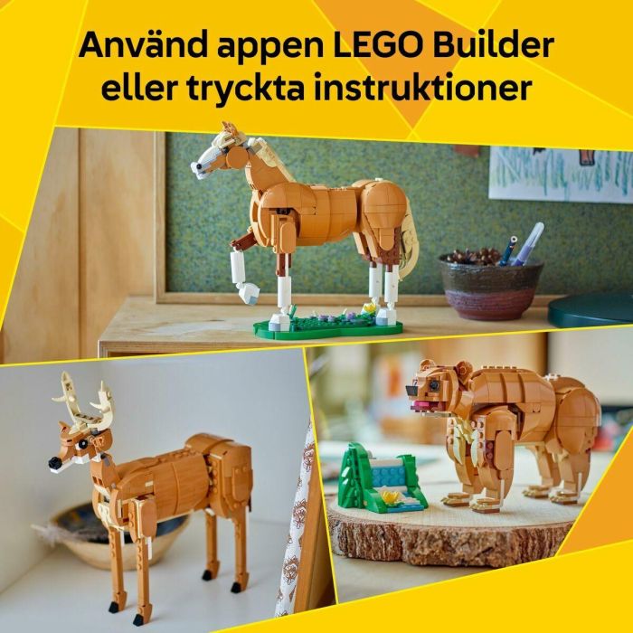 Juego de Construcción Lego CREATOR 31166 Beautiful Horse 20 Juego de Construcción Lego CREATOR 31166 Beautiful Horse 20
